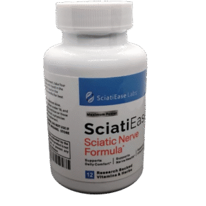 SciatiEase nerve Health support supplement -Nerve support formule with Alphapalm, pea ,vitamin B Complex, Alpha Lipoic Acid 300 mg.120 capsule